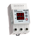 Реле напряжения с контролем тока DigiTOP VA-63A