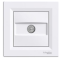 Розетка телевизионная TV конечная белая Asfora Schneider Electric EPH3200121
