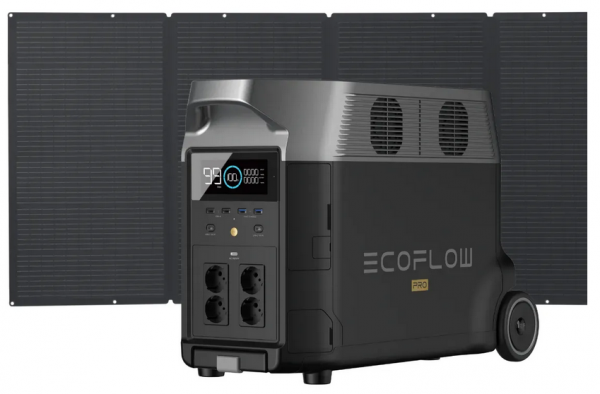 Комплект EcoFlow DELTA Pro + 400W Solar Panel