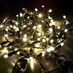 Гірлянда вулична STARLIGHT лінійна теплий білий Постійного світіння 100LED IP44 кабель чорний 5м