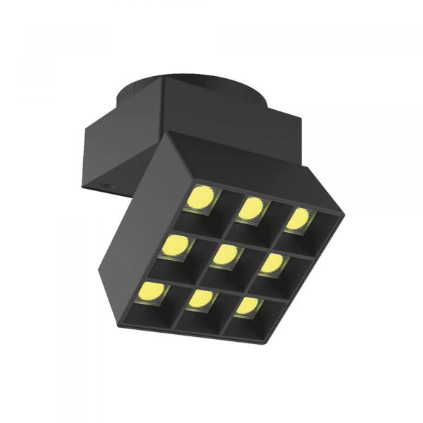 LED Світильник магнітний трековий VIDEX LE29B 16W 4000K 48V Black