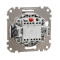 Одноклавішний перемикач Матовий алюміній Sedna Elements Schneider Electric SDD170106