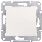 Выключатель одноклавишный слоновая кость IP44 Sedna Schneider Electric SDN0100323