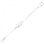 Сетевой шнур SANAN 0.5m для 2835 220V белый Feron LD177