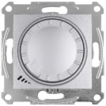 Диммер LED поворотно-нажимной универсальный 4-400Вт алюминий Sedna Schneider Electric SDN2201260