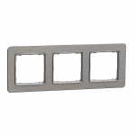 Рамка 3-постова Матовий алюміній Sedna Elements Schneider Electric SDD370803