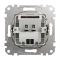 Розетка для виводу кабеля Бежевий Sedna Design Schneider Electric SDD112903