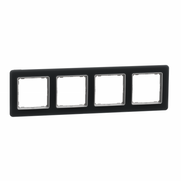Рамка 4-постова Штучне матове скло Sedna Elements Schneider Electric SDD362804