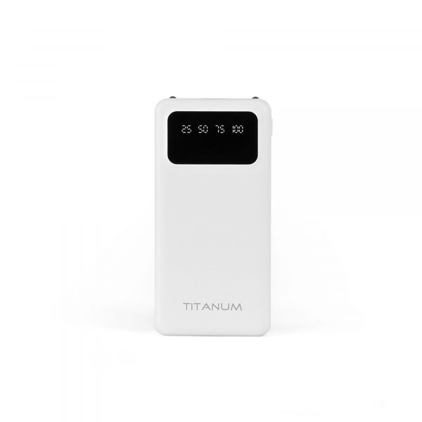 Повербанк 20000mAh TITANUM OL22 White
