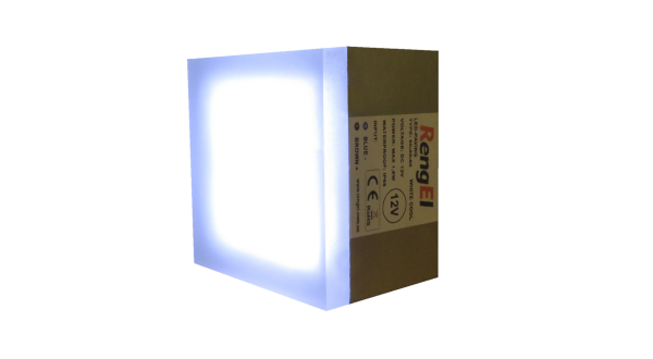 LED-бруківка 90х90х60 1,8W 12V IP68 холодний білий Standart