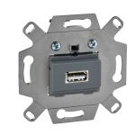 Механизм розетки USB 2.0 Merten MTN4581-0000