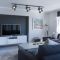Трековый светодиодный светильник 20W 4000K черный Loft со шторками Feron AL110