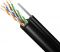 Кабель вита пара зовнішній з тросом мідний FTP CAT5e 4P 24AWG PE-M B 305м 4x2x0,51 Finmark