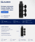 Колодка каучуковая Glauber Rubber Pro 3 гнезда 16A черная (GLB-RP-B3)