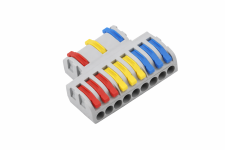 Клемник важільний Glauber Connect 3 входи / 9 виходів, 0,08–4,0 мм², 32А (GLB-SPL-93)