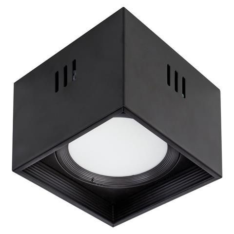 Cветодиодный светильник 10W 4200К черный SANDRA-SQ Horoz