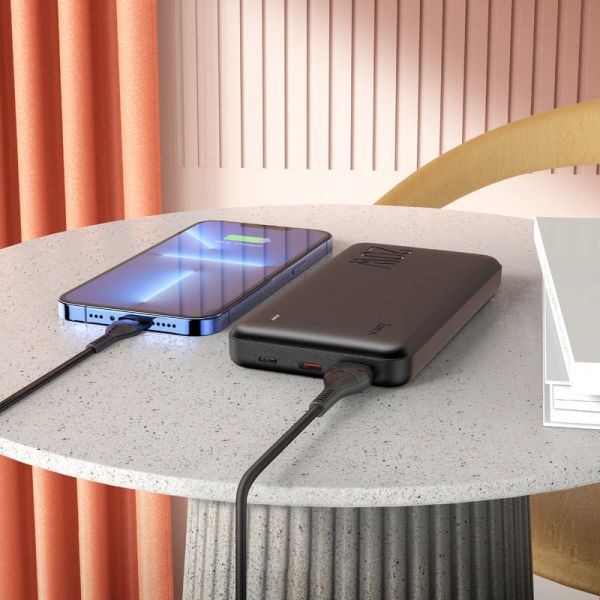 Power bank Hoco J87 Tacker PD20W+QC3.0 10000mAh чорний