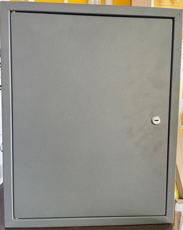 Настінна шафа IP31 ЩМП-001-2 графіт 500х400х150