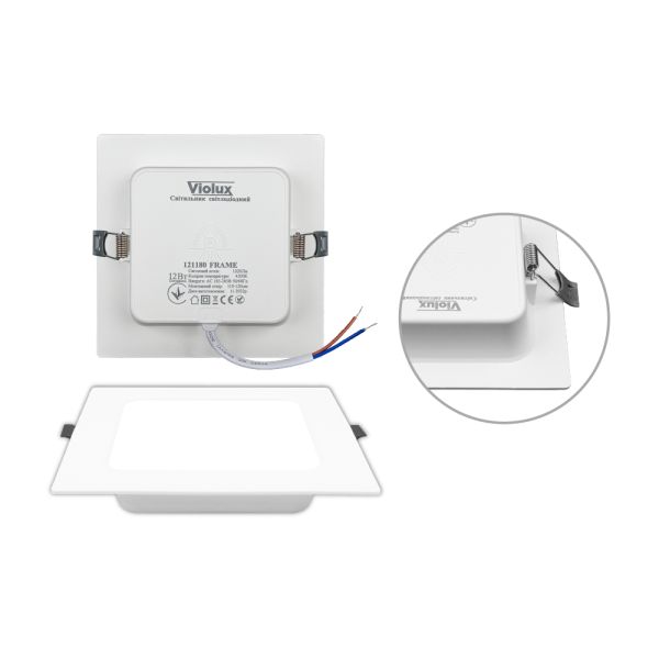 Светильник LED даунлайт Violux FRAME 18W 4200K квадрат IP20