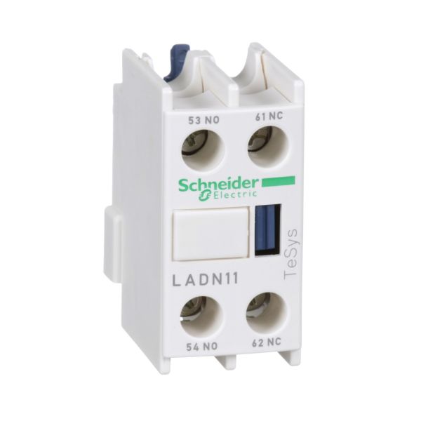 LADN11 Дополнительный контактный блок НЗ+НО фр. монтажа Schneider Electric  