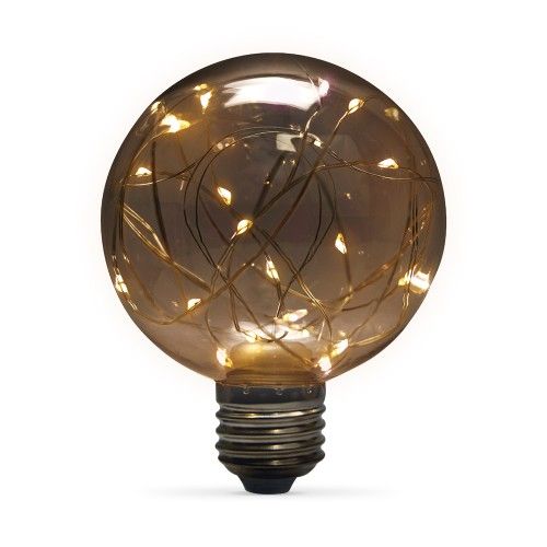 Лампа светодиодная 1W E27 2700K Feron LB-381 G80