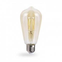 Лампа свiтлодiодна 4W E27 2700K золото filament Feron LB-764 St64 EDISON