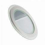 Вбудований світлодіодний світильник Коло 12W-6000 GLASS