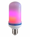 Светодиодная лампа Lemanso LM3103 эффект пламени и гравитации 3W Е27 RGB