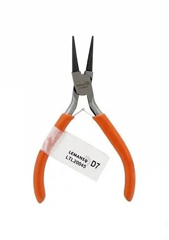 Круглогубцы 5" Lemanso LTL20045 оранжевые