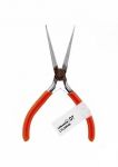 Круглогубцы с длинными губками 5" Lemanso LTL20046 оранжевые
