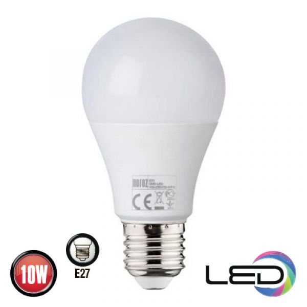 Лампа світлодіодна 10W 12-24V E27 4200K Horoz METRO-1