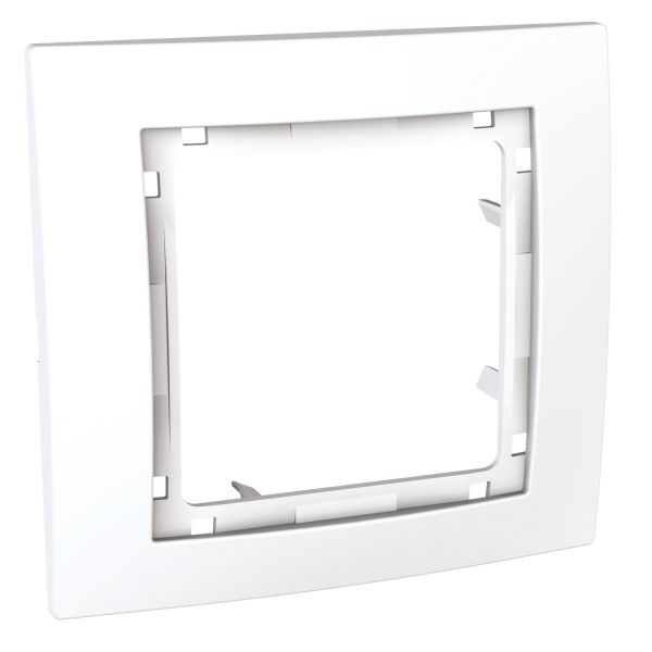 MGU4.002.18 Рамка 1-місна біла Unica Colors Basic Schneider Electric
