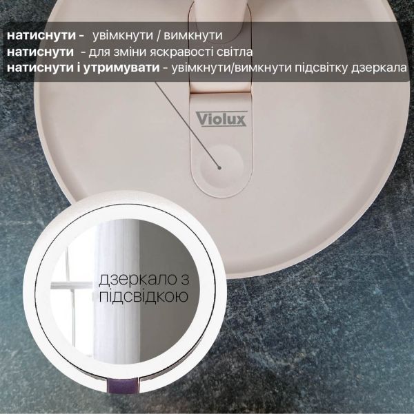 Світильник настільний BARBIE 9W 4200К білий Violux