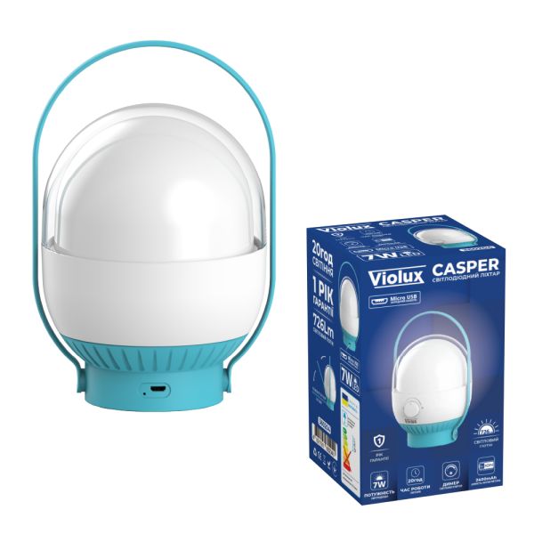 Ліхтарик CASPER LED 7W 726Lm 20 год. Violux