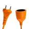 Удлинитель 1 гнездо 15А 30м без заземления оранжевый