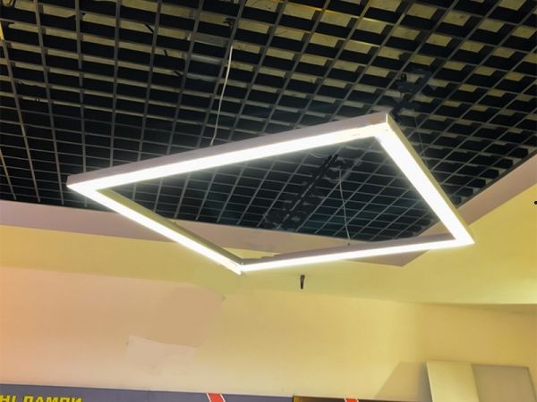 Світильник Fantastik Квадрат 204W 4000K 1000х1000 алюміній
