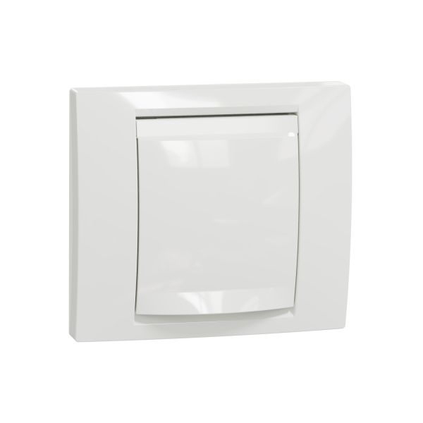 NU044218 Рамка 1-постова ip44, білий