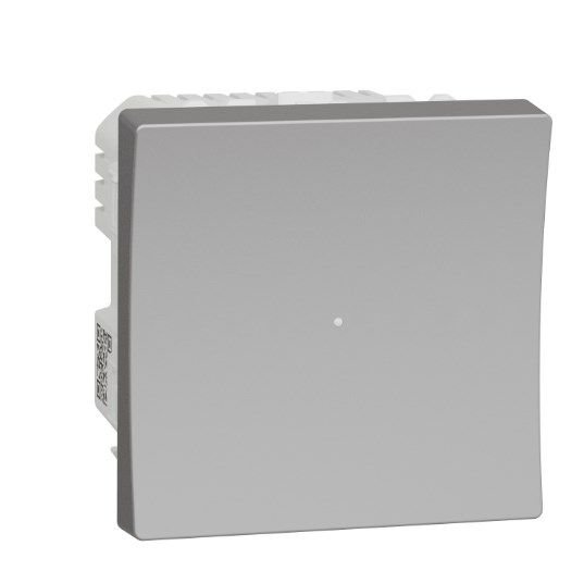 NU351530 Wiser Универсальный кнопочный диммер для LED ламп алюминий