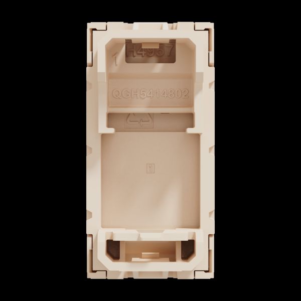 NU941044 RJ45 накладка 1 модуль Schneider Electric Unica New бежевий