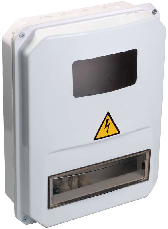 Корпус пластиковый для счетчика ЩУРн-П 3/10 IP55 IEK MSP310-3-55