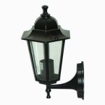 Светильник уличный черный на стену 60W ІР44 Lemanso PL6101