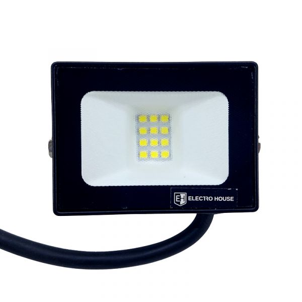 LED прожектор 10 Вт 6000К 900 Лм IP65 Electro House EH-LP-205