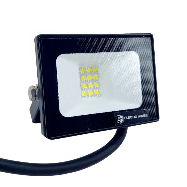 LED прожектор 10 Вт 6000К 900 Лм IP65 Electro House EH-LP-205