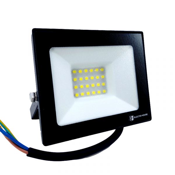 LED прожектор 30 Вт 6000К 2700 Лм IP65 Electro House EH-LP-207