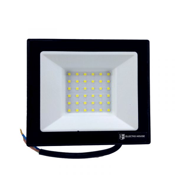 LED прожектор 50 Вт 6000К 4500 Лм IP65 Electro House EH-LP-208