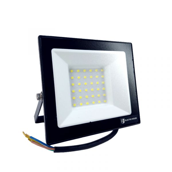 LED прожектор 50 Вт 6000К 4500 Лм IP65 Electro House EH-LP-208