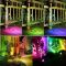 Светильник садовый 10W 900LM RGB IP65 с пультом черный Lemanso LM3702 / LM16