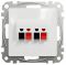 Аудіорозетка, Білий, Sedna Design Schneider Electric SDD111411