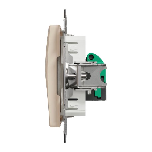 Розетка RJ45 категорія 5 UTP Бежевий Sedna Design Schneider Electric SDD112451