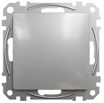 Одноклавішний вимикач, Алюміній, Sedna Design&Elements, SDD113101 Schneider Electric